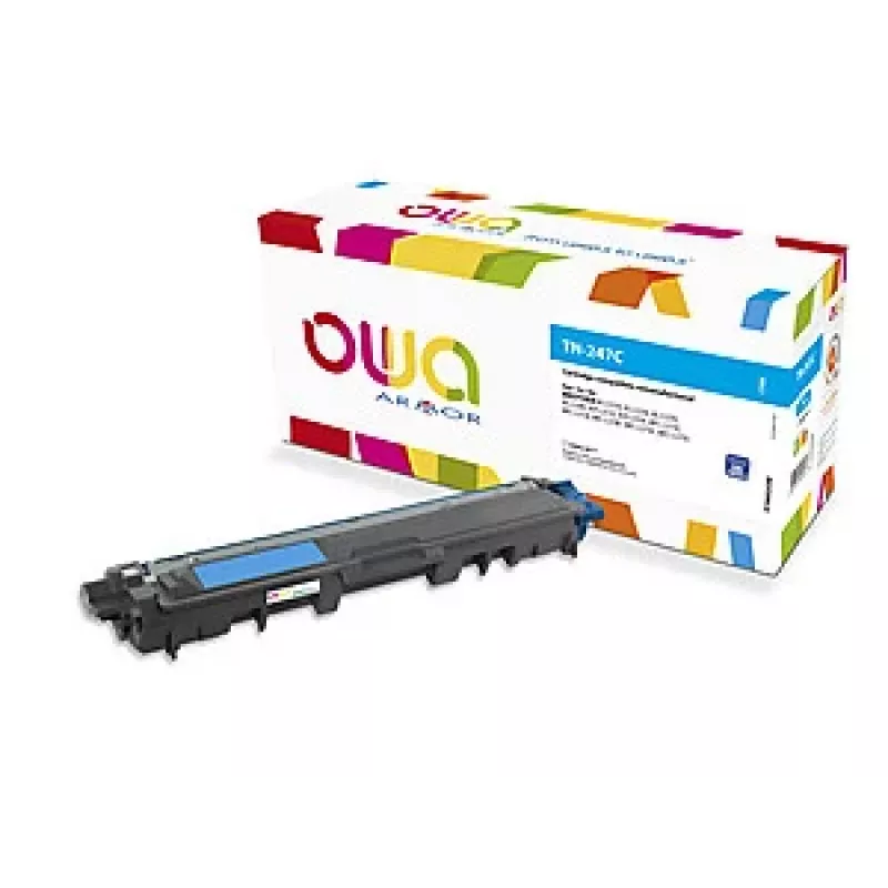 ARMOR OWA Toner kompatibilný s Brother TN-247C azúrový 2 300 strán s čipom