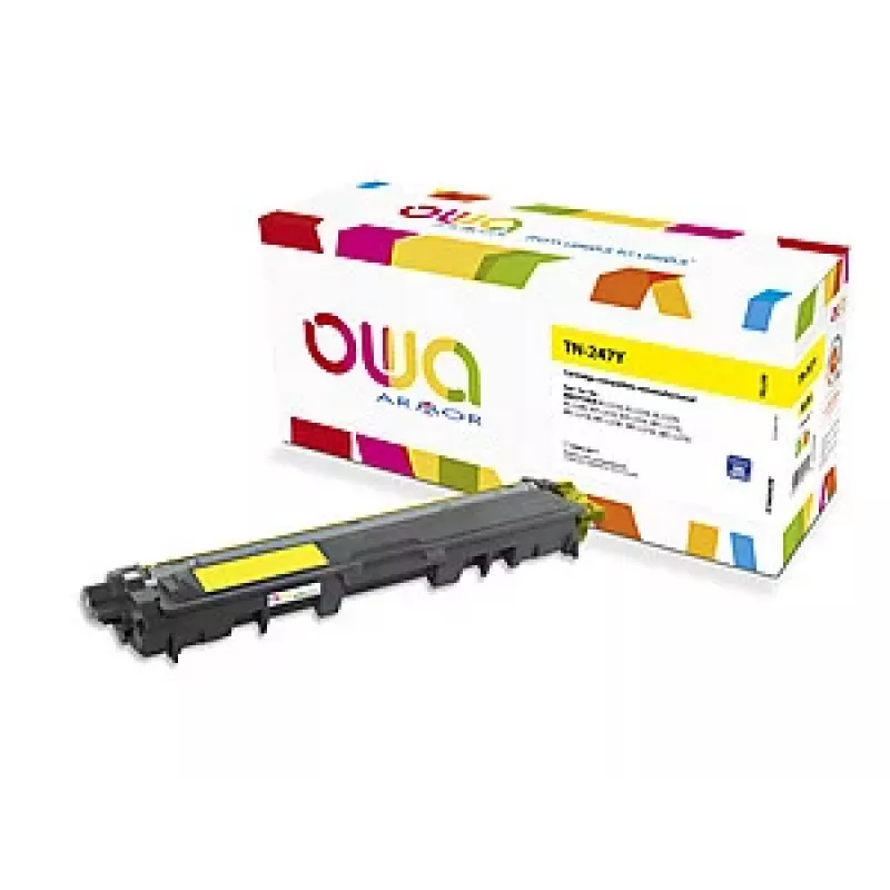 ARMOR OWA Toner kompatibilný s Brother TN-247Y žltý (2 300 strán) s čipom