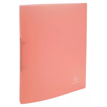 Exacompta Chromaline Pastel krúžkový zakladač 2 krúžky koralovo červený 4,0 cm DIN A4