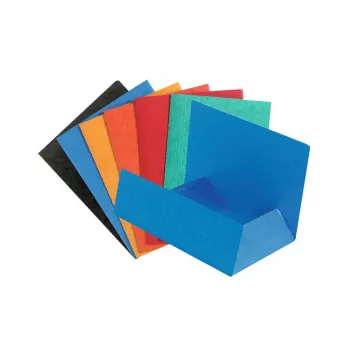 Exacompta 56400E A4 viacfarebné registre - 200 listov, 250x320 mm, 100% recyklovaný kartón, univerzálne dierovanie, certifikát Blauer Engel