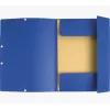 Exacompta Colorspan obálka s gumičkou A4 modrá 355 g/m² 3 chlopne s gumičkou