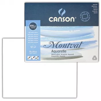 Canson Montval akvarelový blok 19 x 24 cm
