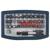 Bosch sada skrutkovacích bitov 32-dielna Torx, Phillips, Pozidriv, šesťhran, drážka, Torq-Set dĺžka 25 mm