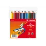 STABILO Trio Farebné ceruzky, 4,2 mm, rôzne farby, 18 kusov