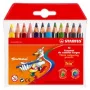 STABILO Trio pastelky - sortiment farieb - 4,2 mm - balenie 12 ks