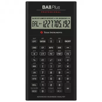 Texas Instruments BA II Plus Professional finančná kalkulačka