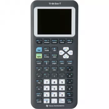 Texas Instruments TI-84 EVO-T grafická kalkulačka, modrá, farebný LCD, batéria