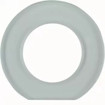 Hager Séria Glass 1-násobný sklenený krycí rám Clear WTD7171GT