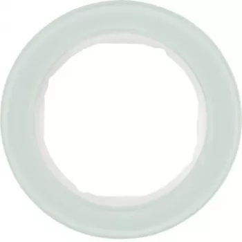 Hager WLD9100GW R.Classic 1-násobný sklenený krycí rám polárna biela