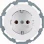 Hager WLS1100WG Zásuvka SCHUKO R.Classic polárna biela lesklá