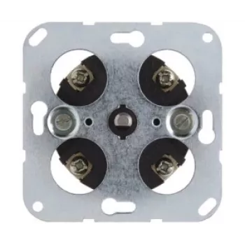 Hager WDE2041 Mechanický časový spínač 2-pólový 120 min vložka pod omietku
