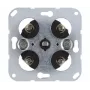 Hager WDE2041 Mechanický časový spínač 2-pólový 120 min vložka pod omietku