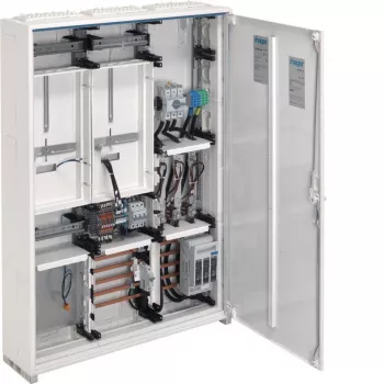 Hager FP73W11N Transformátorový a meračový rozvádzač 1100x800x205 mm 2 polia meračov