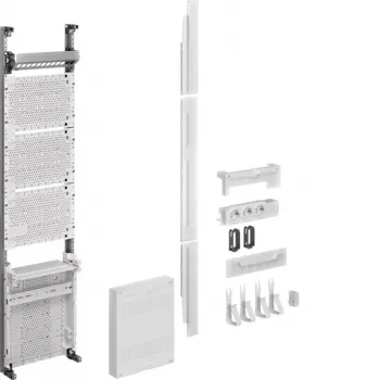HAGER multimediálne rozvádzačové pole ZU37NW5APZ2 uni.Z H 1050mm 1-pole APZ