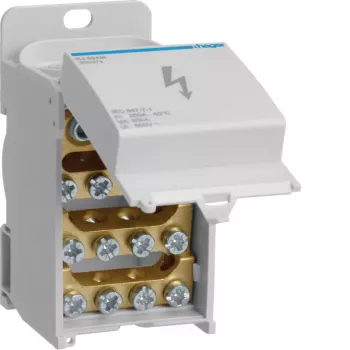 Hager rozdeľovací blok 250A 1-polový KJ02AN 1x35-120/1x1.5-50/4x1.5-16/8x2.5