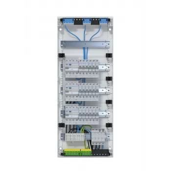 Hager VA60BV1 Volta APV na povrch rozvádzač 5x12 PLE 3 RCD obvody 60 modulov IP30 biela