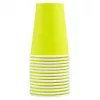 PROnappe 15 Papierové poháre 200 ml, kivizelené (89113I)