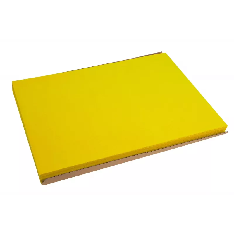 PROnappe 500 podložiek na stôl Tiss lakovaných žltých 30,0 x 40,0 cm