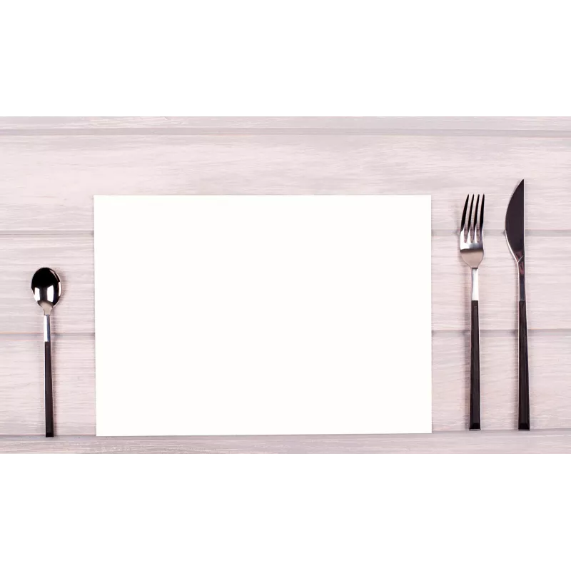 PROnappe jednorazová podložka na stôl Spunbond 400 x 300 mm biela Spunbond PP materiál 50 g/m²