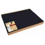 PROnappe jednorazová podložka na stôl Spunbond 400 x 300 mm čierna Spunbond PP materiál 50 g/m²