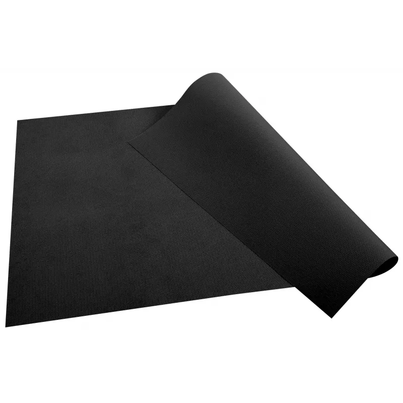 PROnappe jednorazová podložka na stôl Spunbond 400 x 300 mm čierna Spunbond PP materiál 50 g/m²