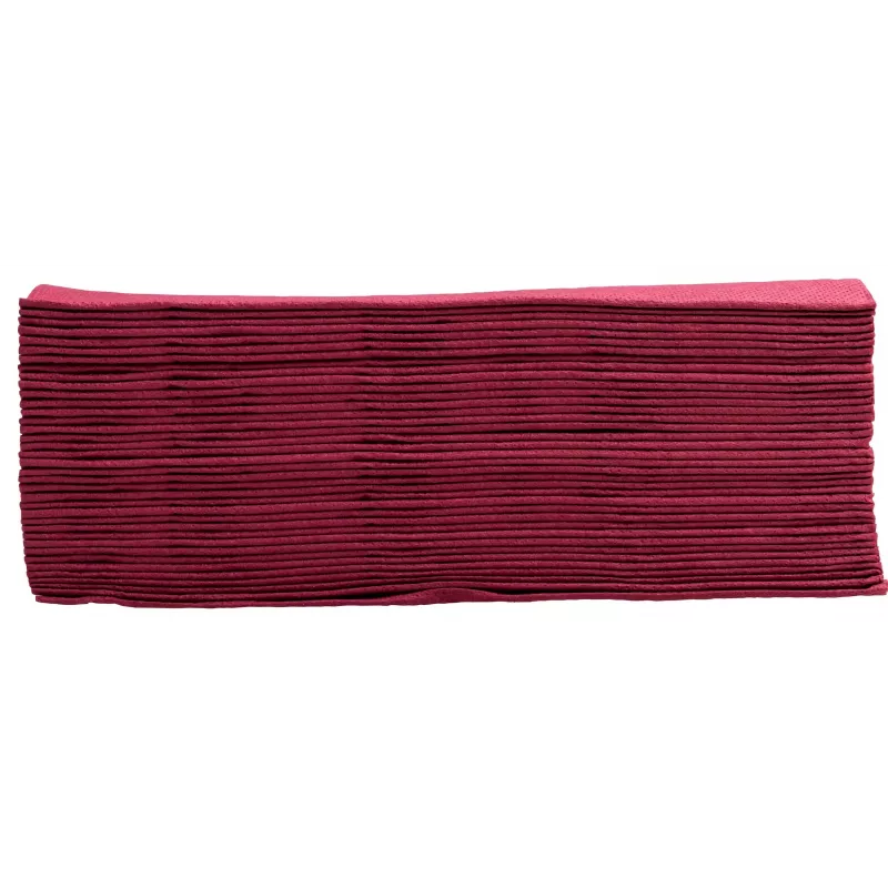 PROnappe papierové servítky bordová 2-vrstvové 20,0 x 20,0 cm balenie 50 ks