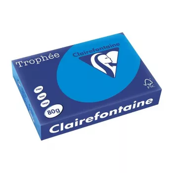 Clairefontaine Trophee Intensiv kopírovací papier A4 80g 500 listov karibská modrá