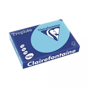 Clairefontaine Trophee Pastel kopírovací papier A4 120g 250 listov modrá FSC certifikovaný