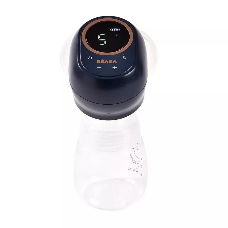 Beaba jednoduchá elektrická odsávačka mlieka 180 ml Night Blue