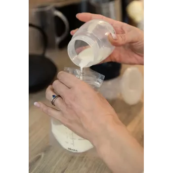 Beaba vrecká na skladovanie potravín, balenie 50 ks, 250 ml, transparentné 911738