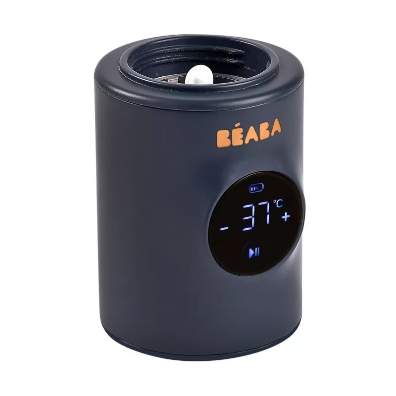 Beaba Milk Nomad Night Blue prenosný ohrievač fliaš a mixér 2-in-1