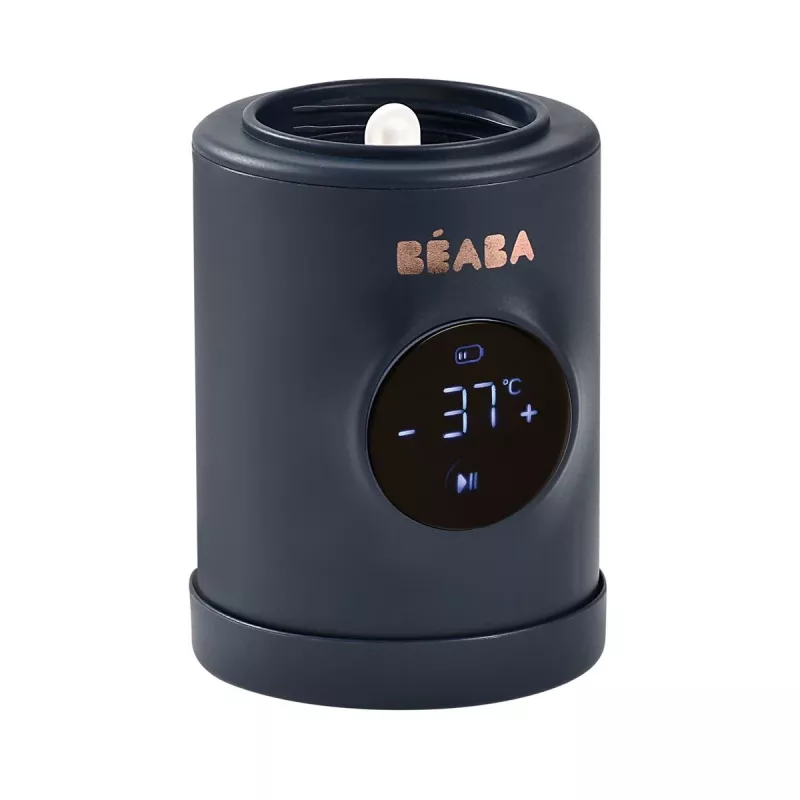 Beaba Milk Nomad Night Blue prenosný ohrievač fliaš a mixér 2-in-1