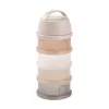 BLACK + BLUM BEABA Formula Dispenser 4 priehradky priehľadný Clay