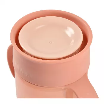 Beaba tréningový hrnček 360° ružový 200 ml