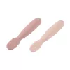 Beaba súprava 2 silikónových prvých lyžičiek a hrýzatiek Cotton Candy/Sorbet
