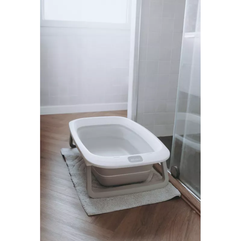 Beaba Eazy Pop Camélé'O skladacia detská vaňa Velvet Grey