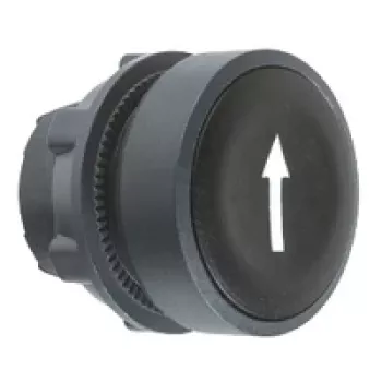 APC ZB5AA335 Harmony XB5 hlavica tlačidla zapustená, čierna, plast, montáž 22 mm, IP69K