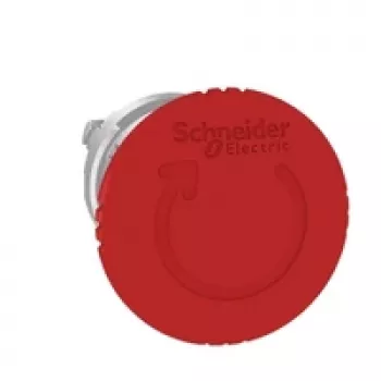 Schneider Electric núdzové tlačidlo ZB4BS844 40 mm červená hríbová hlavica
