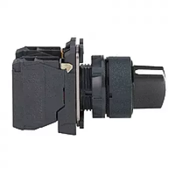 Schneider Electric XB5 tlačidlo, čierne, 220-240 V, 10 A