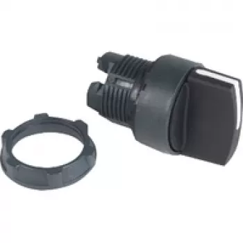 APC ZB5AD2 hlavica hríbového tlačidla - čierna - plast - Harmony XB5 - IP69K - 29 mm - 46 mm
