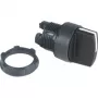 APC ZB5AD2 hlavica hríbového tlačidla - čierna - plast - Harmony XB5 - IP69K - 29 mm - 46 mm