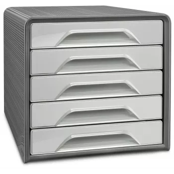 CEP Office Solution Smoove Zásuvkový box svetlosivá s 5 zásuvkami 1071116361