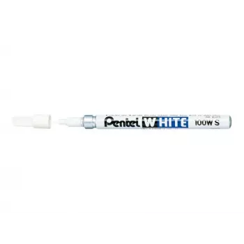 Pentel Permanentný marker - biela - pigmentový atrament - guľatý hrot 2,0 mm
