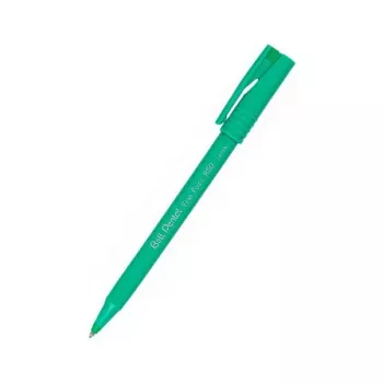 Pentel R50 Zasúvací rollerball - zelená - 0,8 mm - obojručný