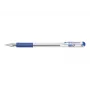 Pentel gélové pero 0,3 mm modré Hybrid-Grip gumená úchopová zóna