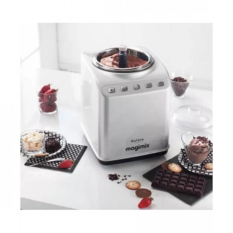 Magimix Gelato Expert zmrzlinovač 11680RW 2x2L integrované chladenie