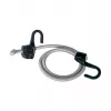 Master Lock 3138EURDAT Nastaviteľná gumová šnúra s hákmi, 15-150 cm, sivá