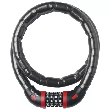 Master Lock pancierový káblový zámok s kombináciou 8226EURDPRO
