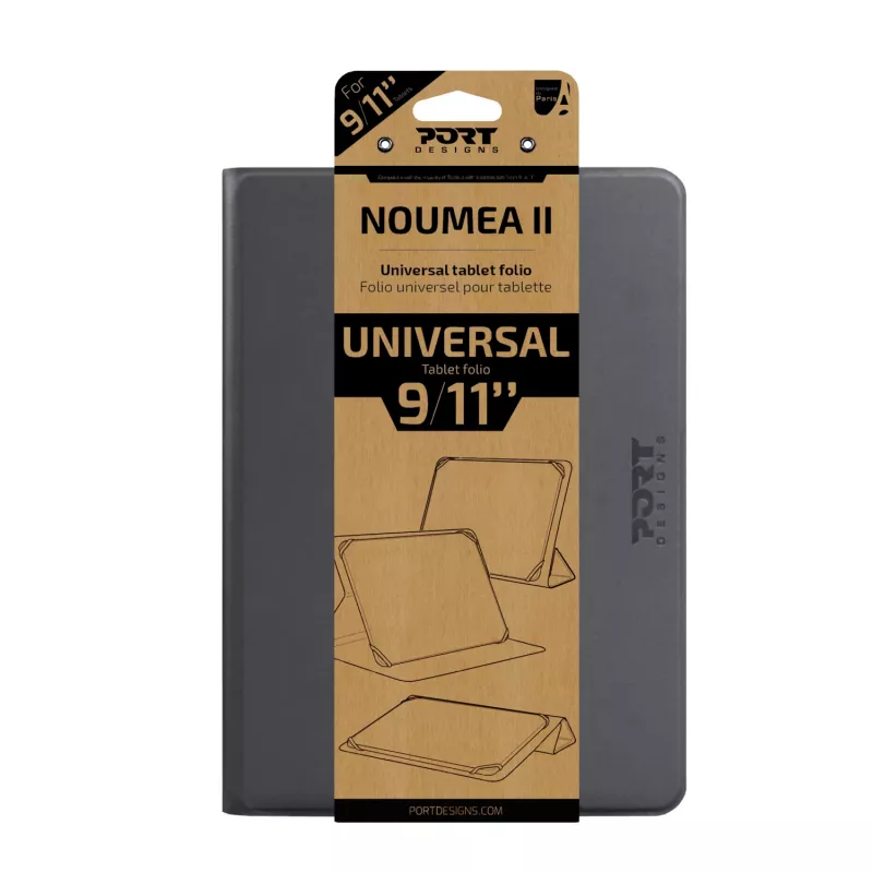 PORT Designs Noumea II univerzálne puzdro na tablet 9-11 inch sivé