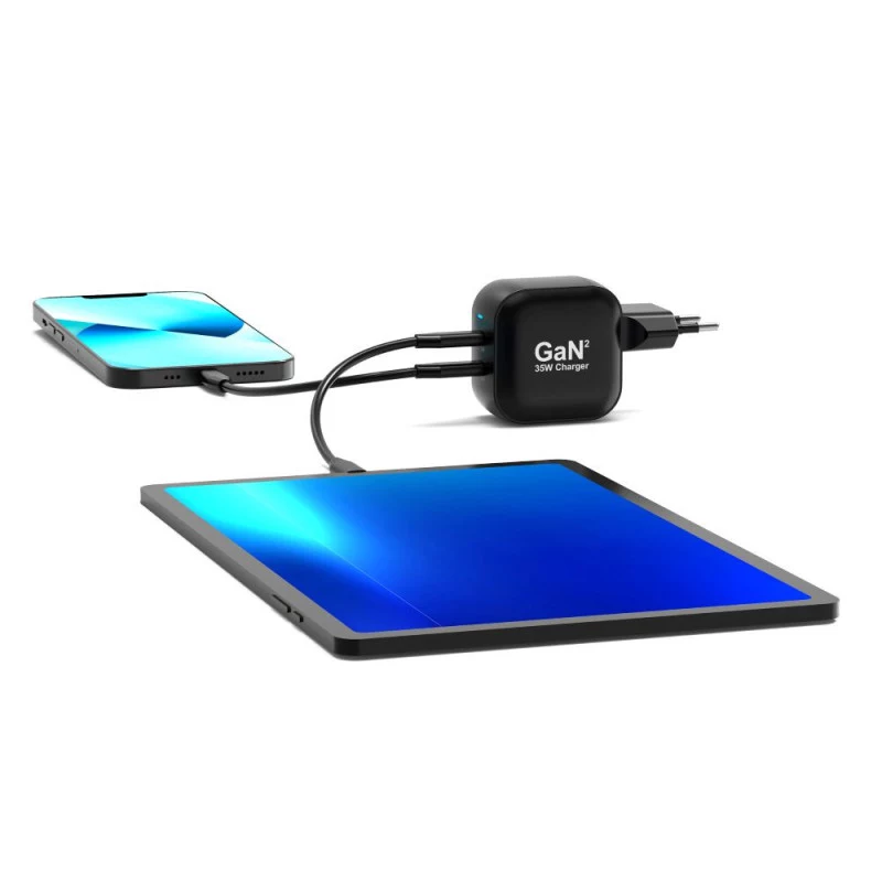 PORT Designs nástenná nabíjačka Type C PD 35W GaN+ CtoC kábel 2M - EU
